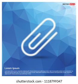 paper clip icon - Free vector icon