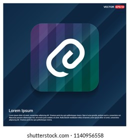 Paper clip icon - Free vector icon