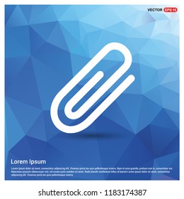 paper clip icon - Free vector icon
