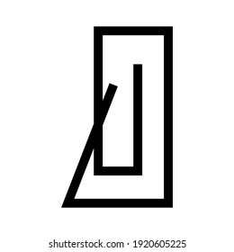 paper clip icon or logo isolated sign symbol vector illustration - high quality black style vector icons
