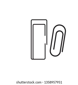 paper clip icon template