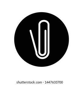 Paper Clip Icon Vector Design Symbol Illustration