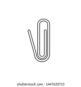 Paper Clip Icon Vector Design Symbol Illustration