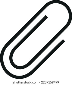 Diseño vectorial de icono de clip de papel