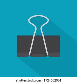paper clip icon - vector illustration