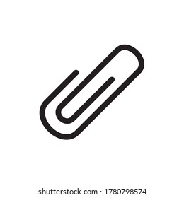 Paper Clip Icon Vector Illustration
