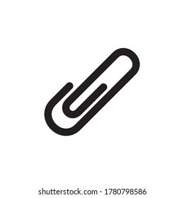Paper Clip Icon Vector Illustration