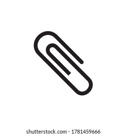 Paper Clip Icon Vector Illustration