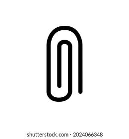 Paper Clip Icon Vector Illustration