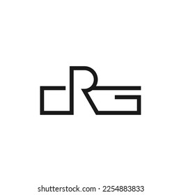Paper Clip Letter R Logo