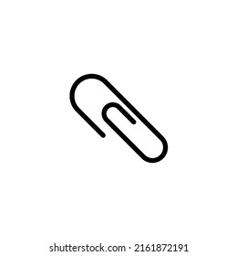 paper clip new icon simple vector