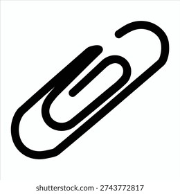Paper Clip Office Supply Vector