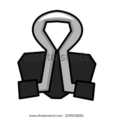 paper clip on a white background