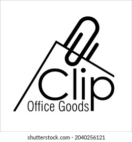 paper clip and a piece of paper labeled paper clip