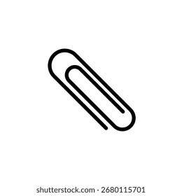 Vektorgrafik-Vorlage für Büroklammerzeichen