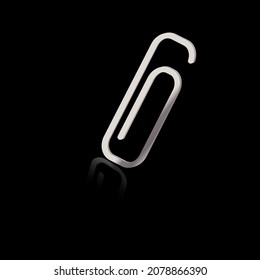 ilustración vectorial de clip simple