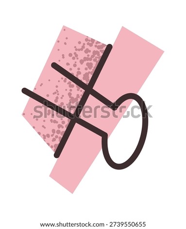 Paper clip sticker binder design