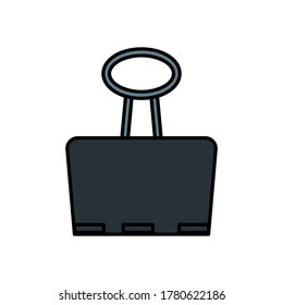 paper clip vector design template illustration