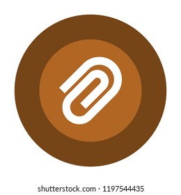 paper clip vector icon