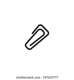 paper clip vector icon