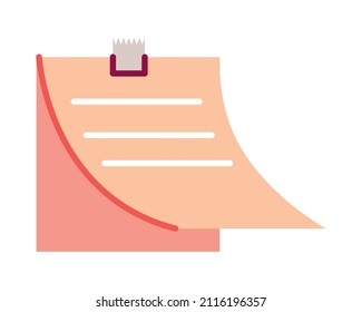 papel con fondo blanco clip