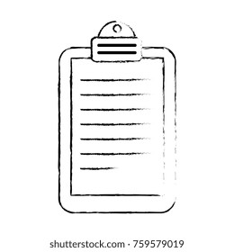 paper clipboard isolated icon