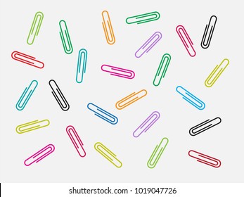 Paper Clips Multi Color