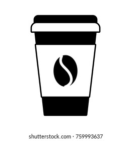 paper coffee cup bean fresh beverage