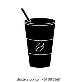 paper coffee cup hot to-go pictogram