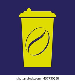 Paper coffee cup Icon