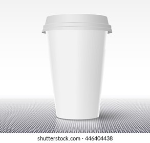 Paper coffee cup mockup