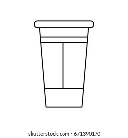 paper coffee cup portable fresh beverage