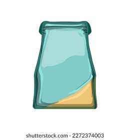 paper coffee packaging cartoon. paper coffee packaging sign. isolated symbol vector illustration