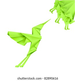 Paper Colibri, vector