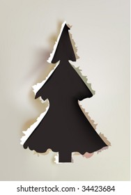 paper collection Christmas tree