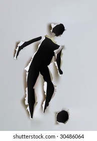paper collection Footballer