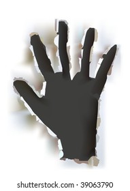 paper collection Hand