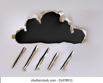 paper collection Rain cloud