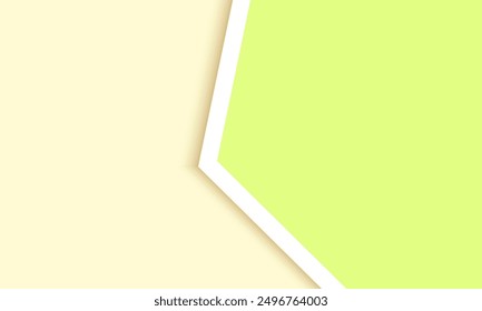 paper color, green background with lines pointed shape. Clean and Simple Graphic Layout, book cover. presentation template. advertise banner template. Minimalist Geometric Background. Elegant 
