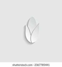 paper paper corn icon vector cornlogo popcorn sign 