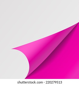 paper corners. Vector illustration