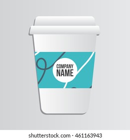 Paper cup with cap