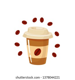 paper cup of coffee