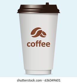 Paper Cup. Coffee. Vector Illustration