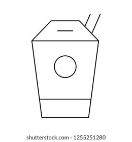 paper cup  drink  straw  