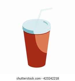Paper cup icon