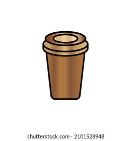 paper cup icon design vector templates