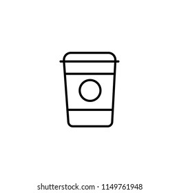 Paper Cup vector icon