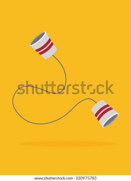 Paper Cups Phonevector Illustration Stock Vector (Royalty Free) 320975783