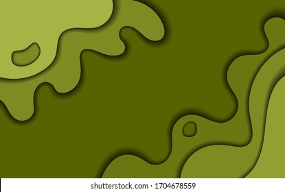 Paper cut abstract background for web